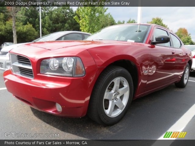 2009 Dodge Charger SXT in Inferno Red Crystal Pearl