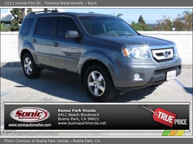 2011 Honda Pilot EX in Polished Metal Metallic