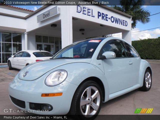 2010 Volkswagen New Beetle Final Edition Coupe in Aquarius Blue