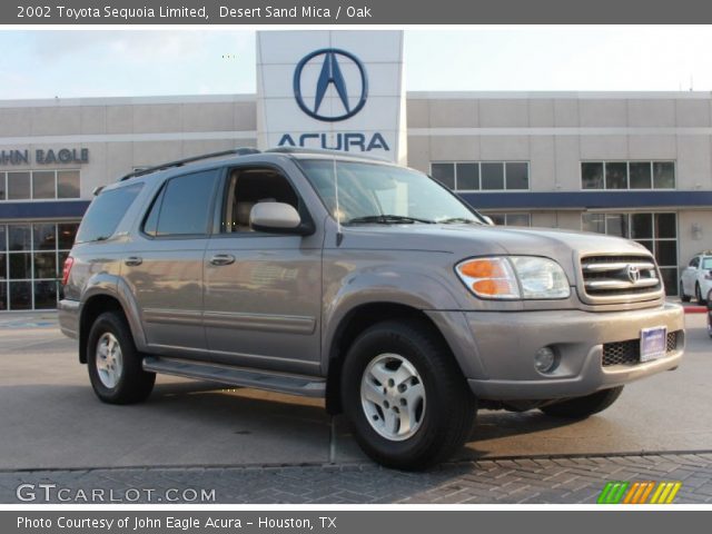 2002 Toyota Sequoia Limited in Desert Sand Mica