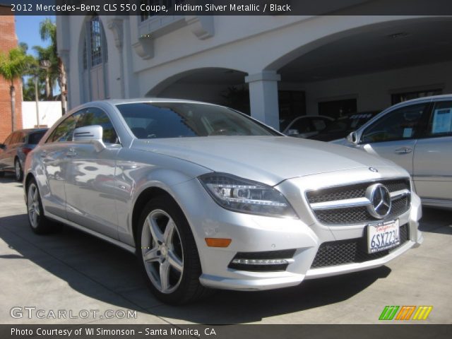 2012 Mercedes-Benz CLS 550 Coupe in Iridium Silver Metallic