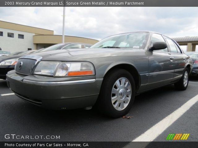 2003 Mercury Grand Marquis LS in Spruce Green Metallic