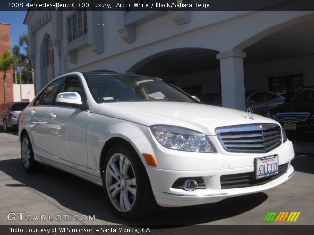 2008 Mercedes-Benz C 300 Luxury in Arctic White