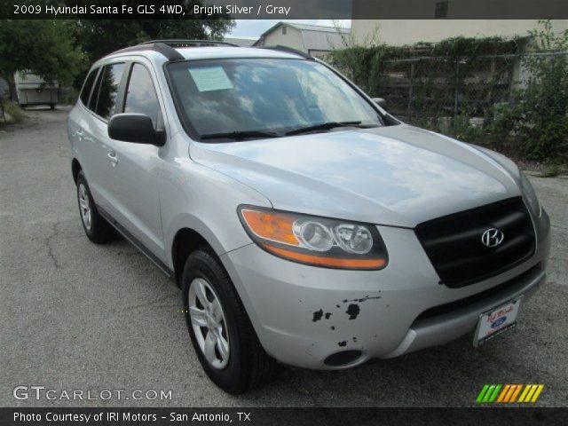 2009 Hyundai Santa Fe GLS 4WD in Bright Silver