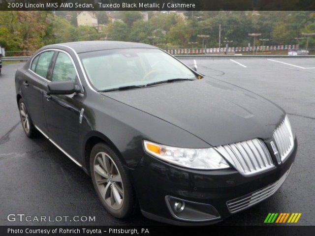 2009 Lincoln MKS AWD Sedan in Tuxedo Black Metallic