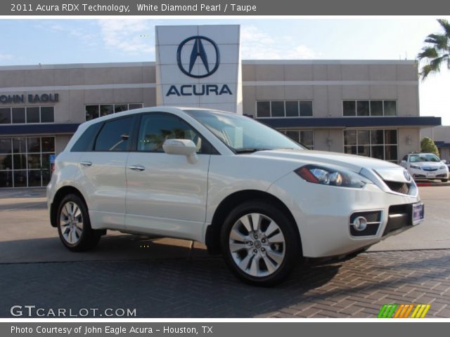 2011 Acura RDX Technology in White Diamond Pearl