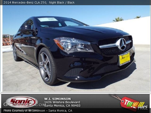 2014 Mercedes-Benz CLA 250 in Night Black