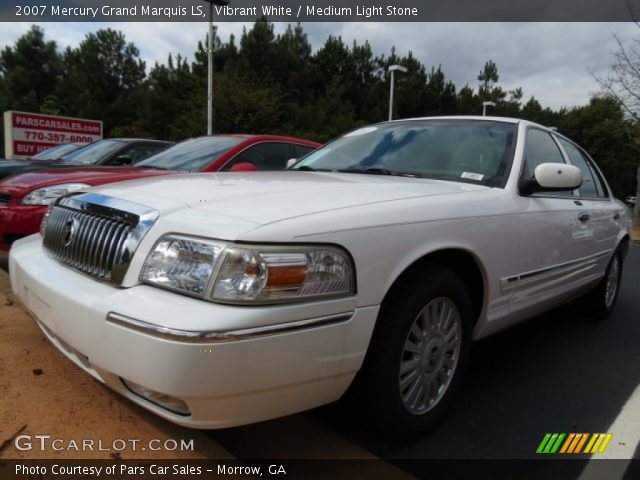 2007 Mercury Grand Marquis LS in Vibrant White