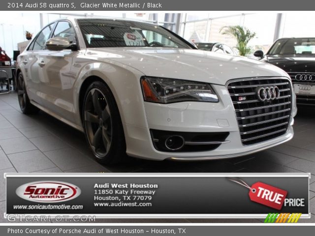 2014 Audi S8 quattro S in Glacier White Metallic