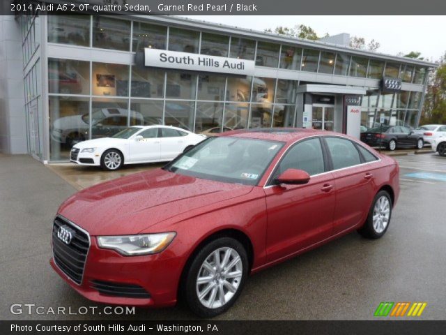 2014 Audi A6 2.0T quattro Sedan in Garnet Red Pearl