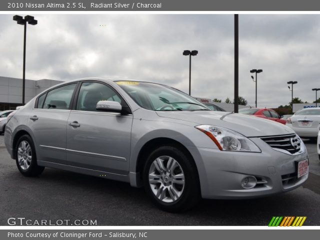 2010 Nissan Altima 2.5 SL in Radiant Silver