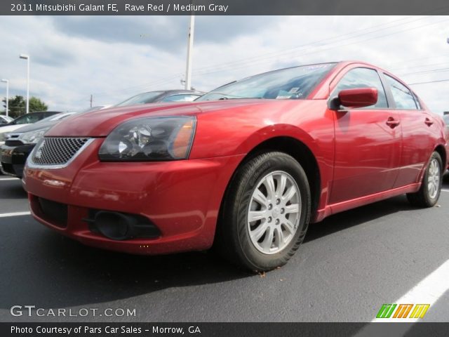 2011 Mitsubishi Galant FE in Rave Red