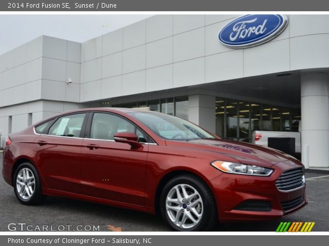 2014 Ford Fusion SE in Sunset