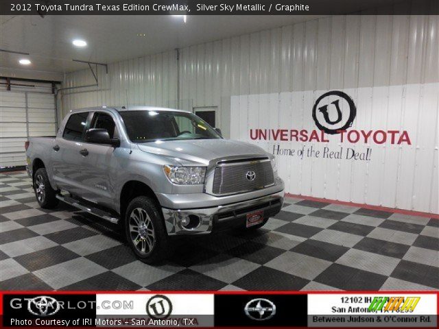 2012 Toyota Tundra Texas Edition CrewMax in Silver Sky Metallic