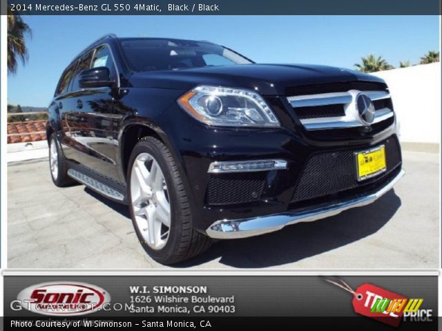 2014 Mercedes-Benz GL 550 4Matic in Black