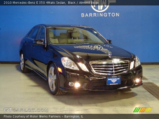 2010 Mercedes-Benz E 350 4Matic Sedan in Black