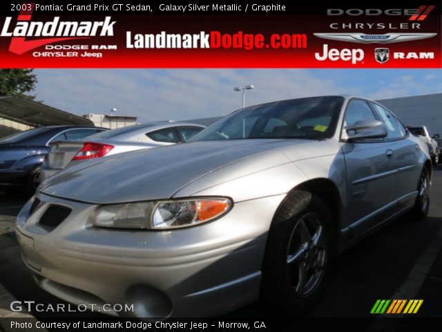 2003 Pontiac Grand Prix GT Sedan in Galaxy Silver Metallic