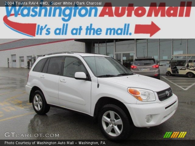 2004 Toyota RAV4 4WD in Super White