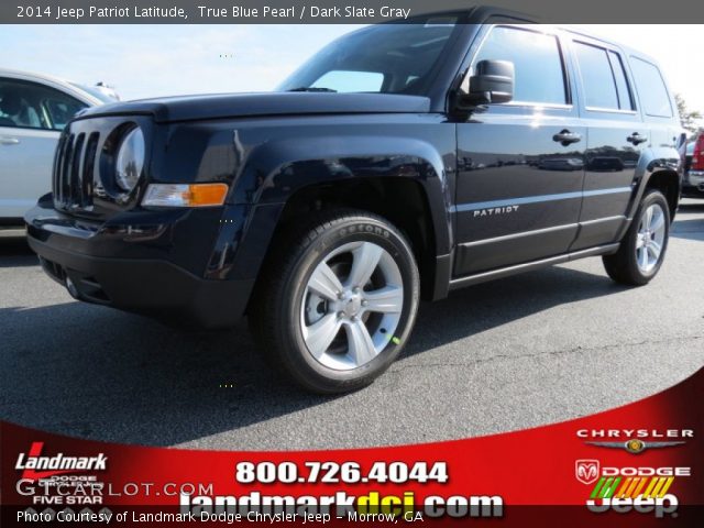 2014 Jeep Patriot Latitude in True Blue Pearl