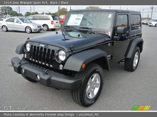 2014 Jeep Wrangler Sport 4x4 in Black