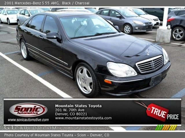 2001 Mercedes-Benz S 55 AMG in Black