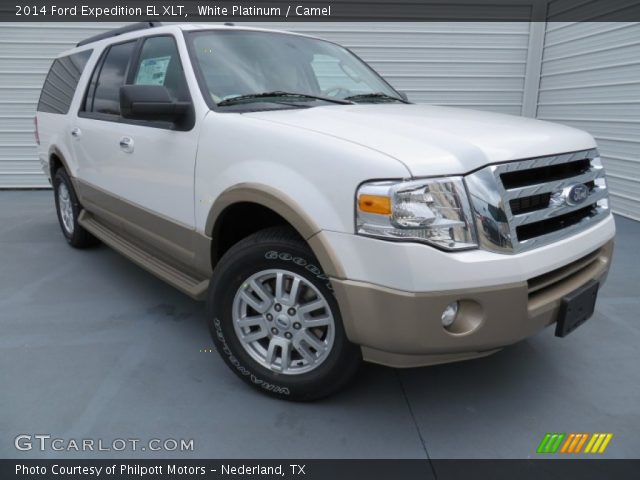 2014 Ford Expedition EL XLT in White Platinum