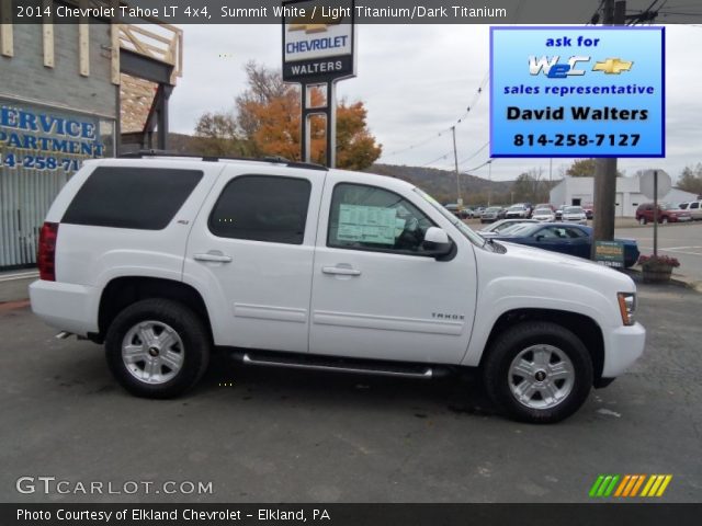2014 Chevrolet Tahoe LT 4x4 in Summit White