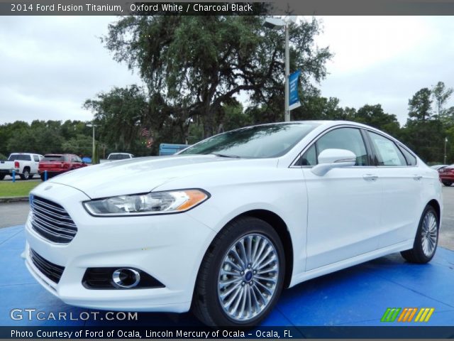 2014 Ford Fusion Titanium in Oxford White