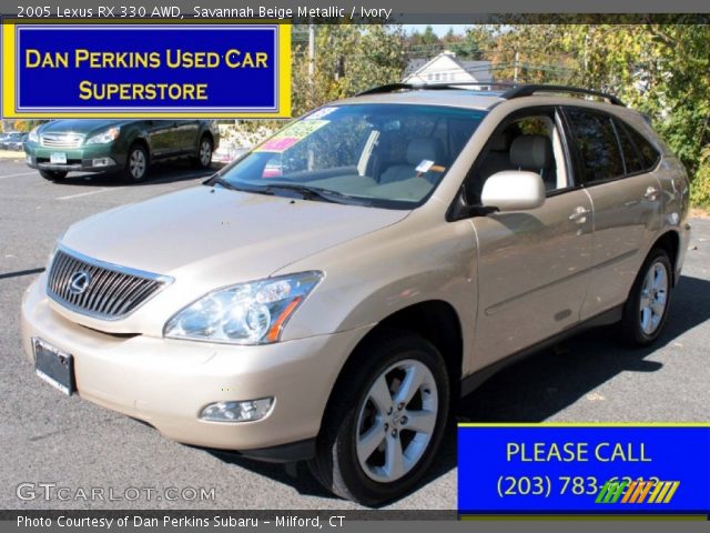 2005 Lexus RX 330 AWD in Savannah Beige Metallic