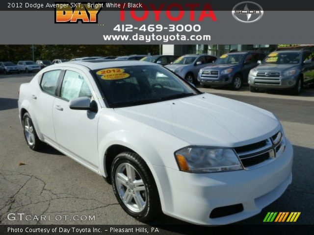 2012 Dodge Avenger SXT in Bright White
