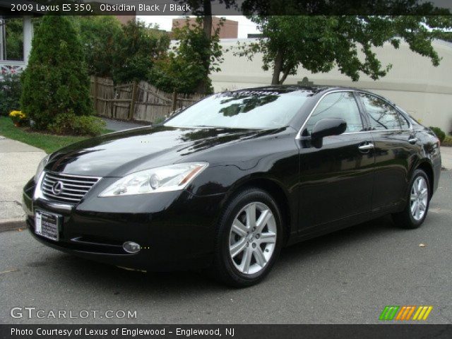 2009 Lexus ES 350 in Obsidian Black
