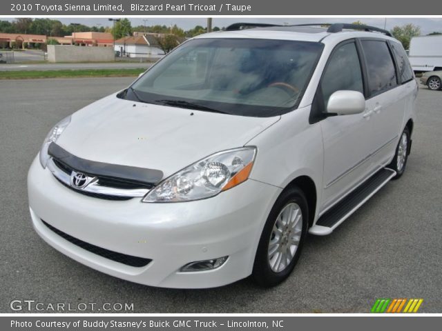 2010 Toyota Sienna Limited in Blizzard Pearl Tricoat