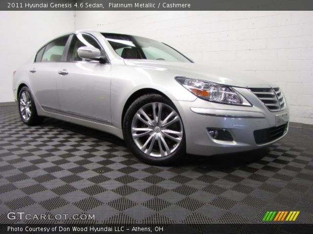 2011 Hyundai Genesis 4.6 Sedan in Platinum Metallic