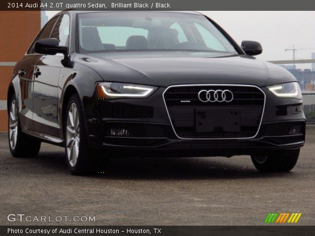 2014 Audi A4 2.0T quattro Sedan in Brilliant Black