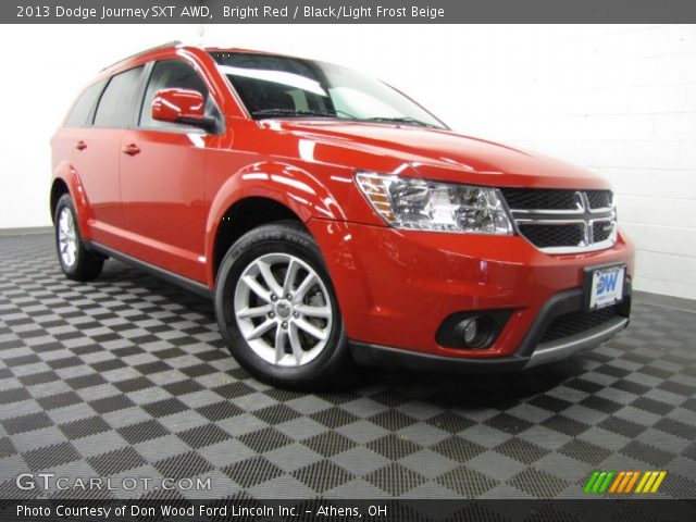 2013 Dodge Journey SXT AWD in Bright Red