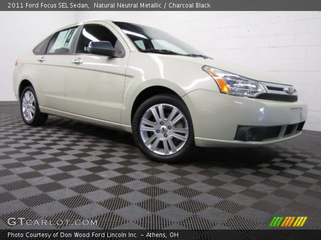 2011 Ford Focus SEL Sedan in Natural Neutral Metallic