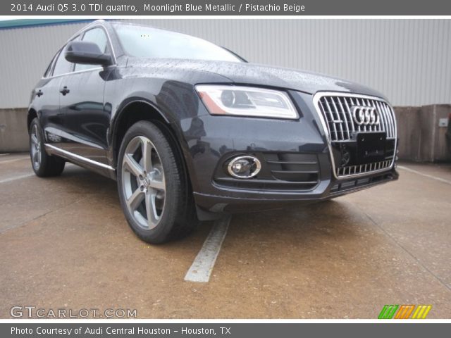 2014 Audi Q5 3.0 TDI quattro in Moonlight Blue Metallic