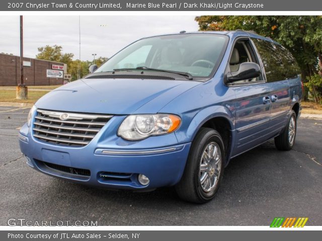 2007 Chrysler Town & Country Limited in Marine Blue Pearl