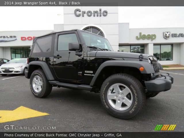 2014 Jeep Wrangler Sport 4x4 in Black
