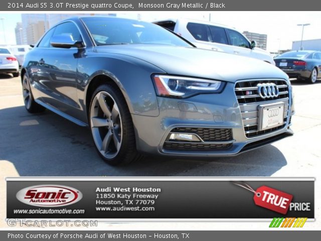 2014 Audi S5 3.0T Prestige quattro Coupe in Monsoon Gray Metallic