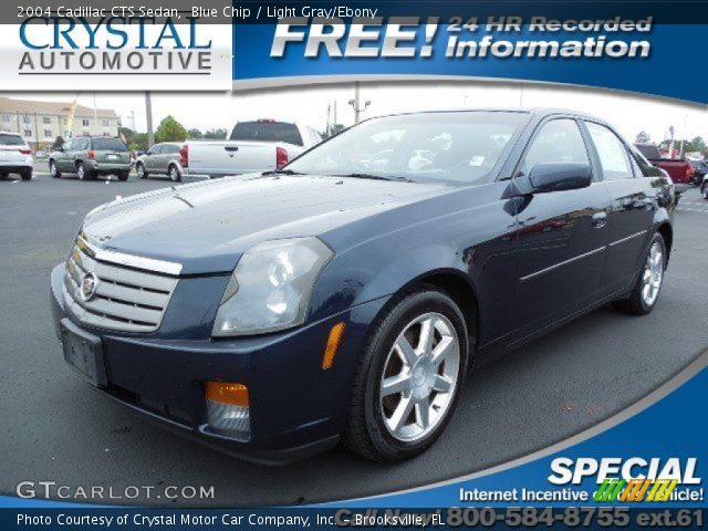2004 Cadillac CTS Sedan in Blue Chip