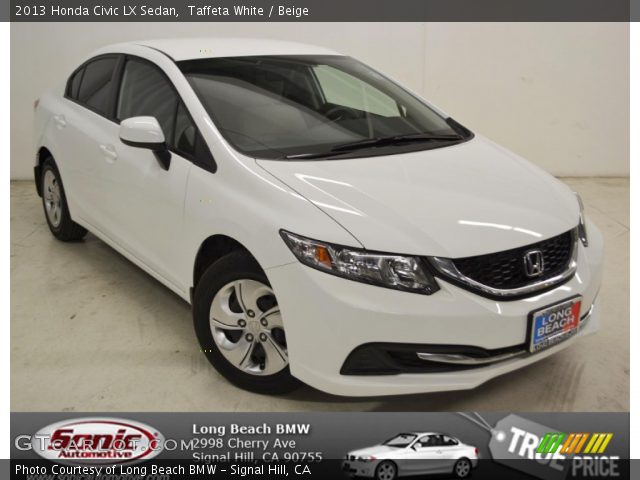 2013 Honda Civic LX Sedan in Taffeta White