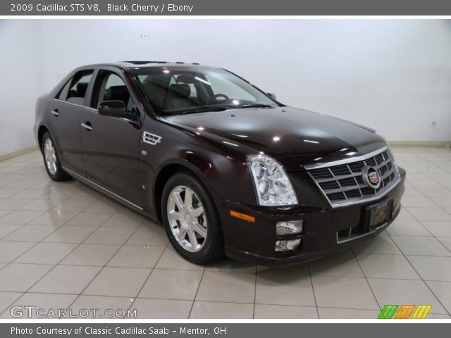 2009 Cadillac STS V8 in Black Cherry