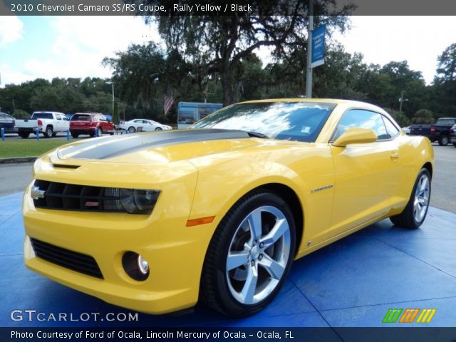 2010 Chevrolet Camaro SS/RS Coupe in Rally Yellow