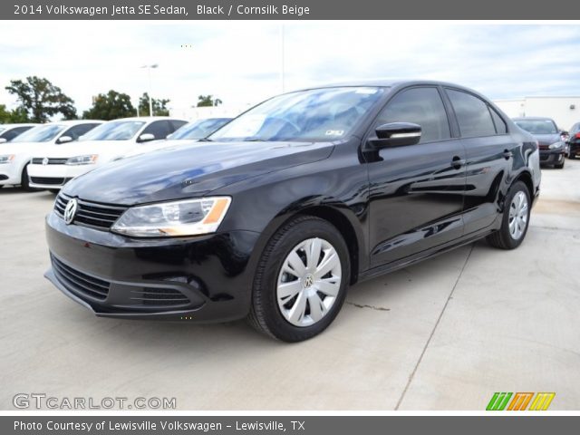 2014 Volkswagen Jetta SE Sedan in Black