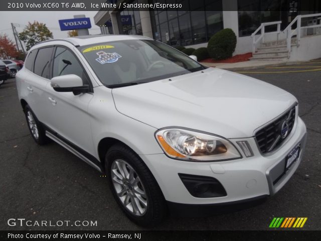 2010 Volvo XC60 T6 AWD in Ice White