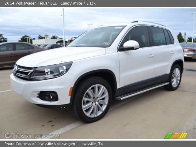 2014 Volkswagen Tiguan SEL in Candy White