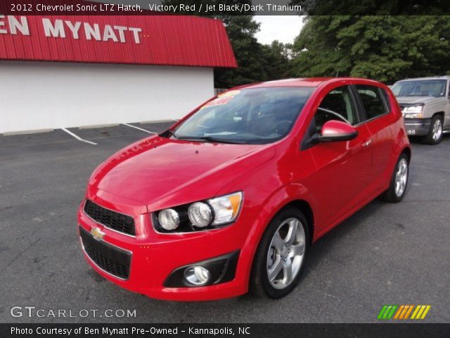 2012 Chevrolet Sonic LTZ Hatch in Victory Red