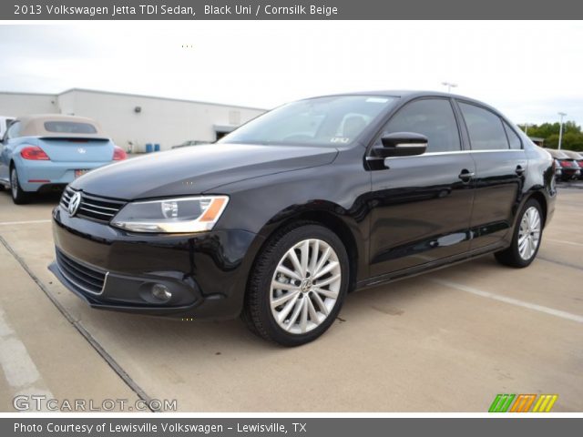 2013 Volkswagen Jetta TDI Sedan in Black Uni
