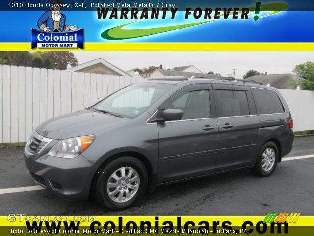 2010 Honda Odyssey EX-L in Polished Metal Metallic